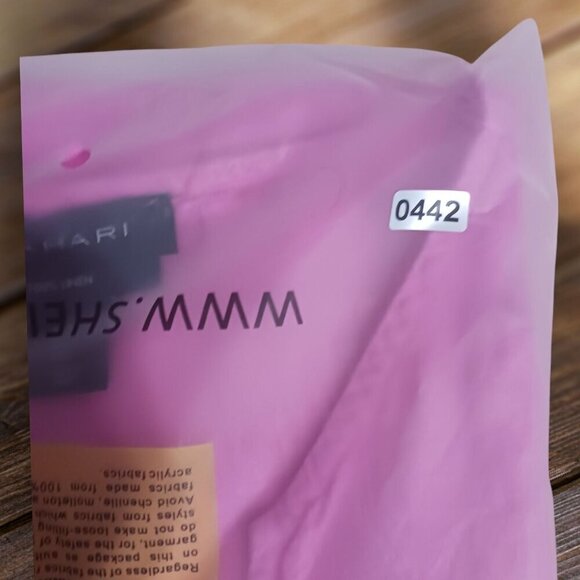 Tahari Womens 100% Linen Short Sleeve Boxy Top Pop Pink Small - Picture 6 of 9